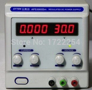 ?δ APS3005Dm DC     ġ 0-30V / 0-5A  Ʈ  mA ǥø / ATTEN APS3005Dm Regulated DC Variable regulated power supply 0-30V/0-5A Four bit